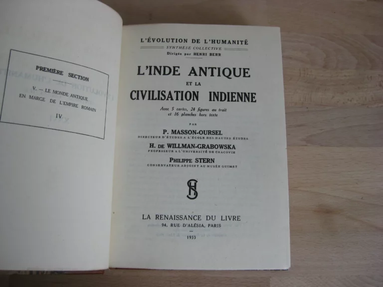 L’Inde antique et la civilisation indienne L’Inde antique et la civilisation indienne