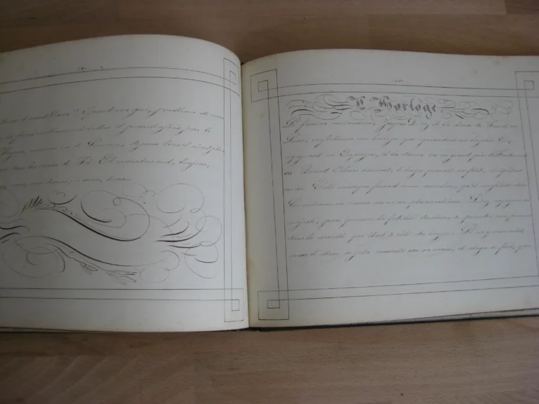 Melle Fanny Bohineux - Manuscrit - Sciences, littérature, économie - 1830