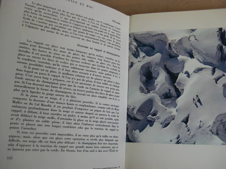 Neige et roc. Gaston Rebuffat, édition originale signée Neige et roc. Gaston Rebuffat, édition originale signée