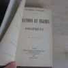 Questions et figures politiques, Raymond Poincaré