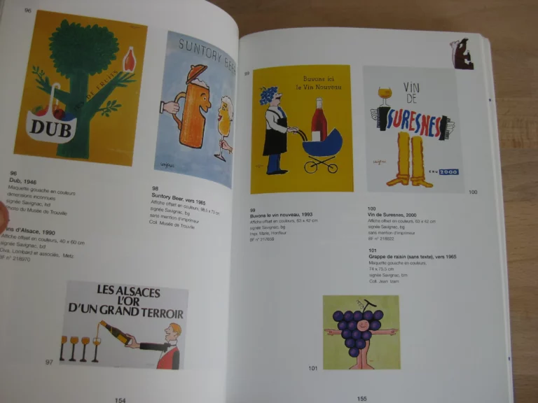 Savignac affichiste : Exposition Paris Bibliothèque Forney (11 septembre 2001-12 janvier 2002)