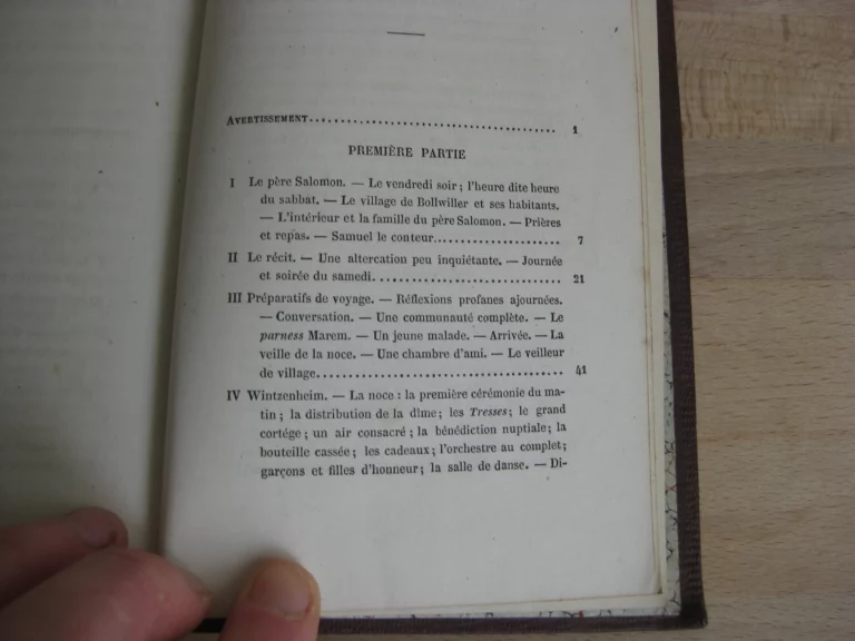 Scènes de la vie juive en Alsace - Daniel Stauben [Charles Auguste Widal]