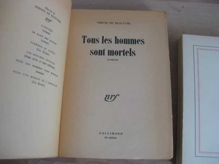 Simone de Beauvoir, Les belles images - Première édition Simone de Beauvoir, Les belles images - Première édition