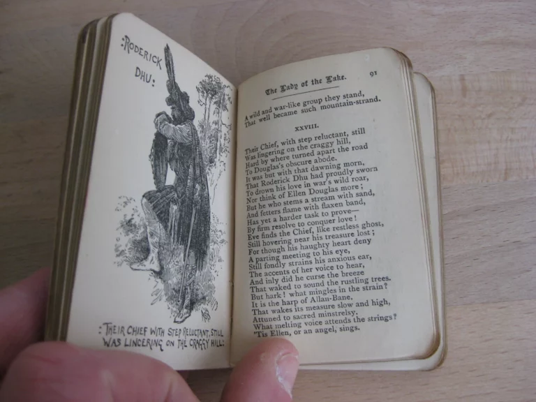 The Lady of the Lake. A Poem in six Cantos - Walter Scott - Miniature