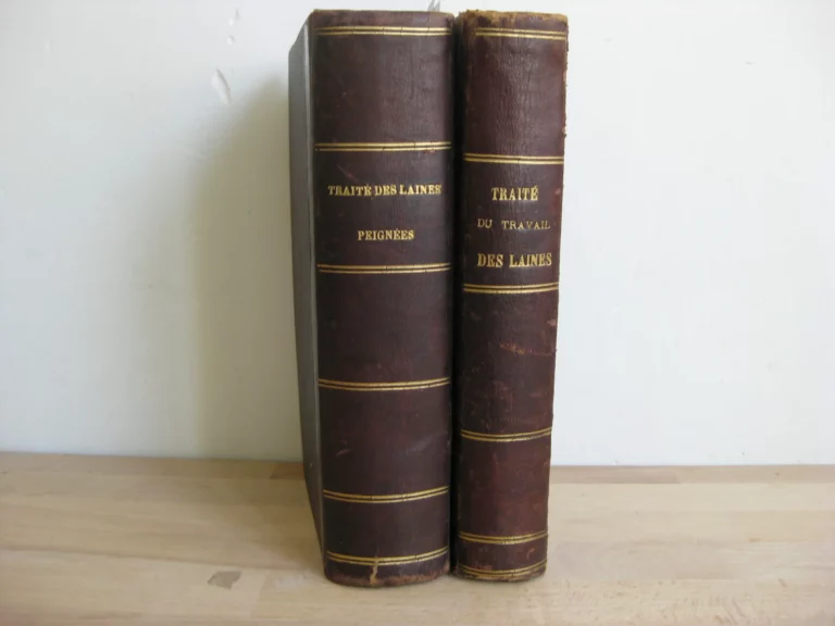 Traité du travail des laines peignées. De l’alpaga, du poil de chèvre, du cachemire etc