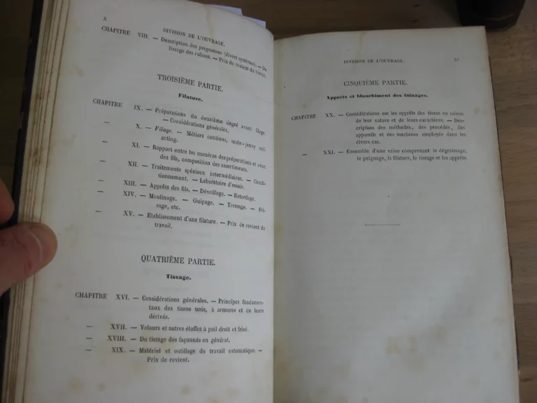 Traité du travail des laines peignées. De l’alpaga, du poil de chèvre, du cachemire etc