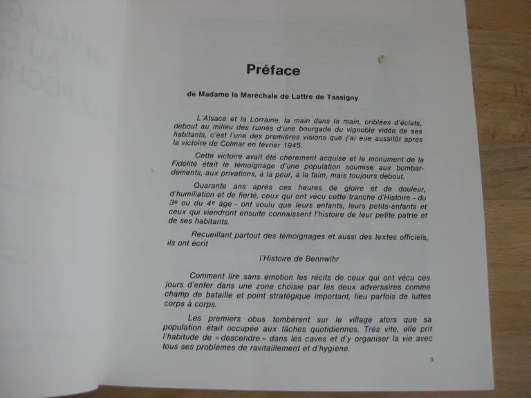 Un Village martyr au cœur de la poche de Colmar Un Village martyr au cœur de la poche de Colmar