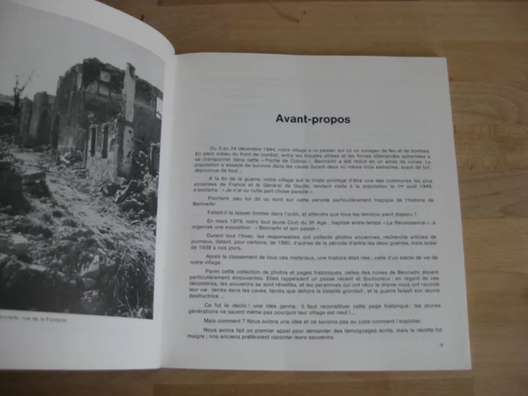 Un Village martyr au cœur de la poche de Colmar Un Village martyr au cœur de la poche de Colmar