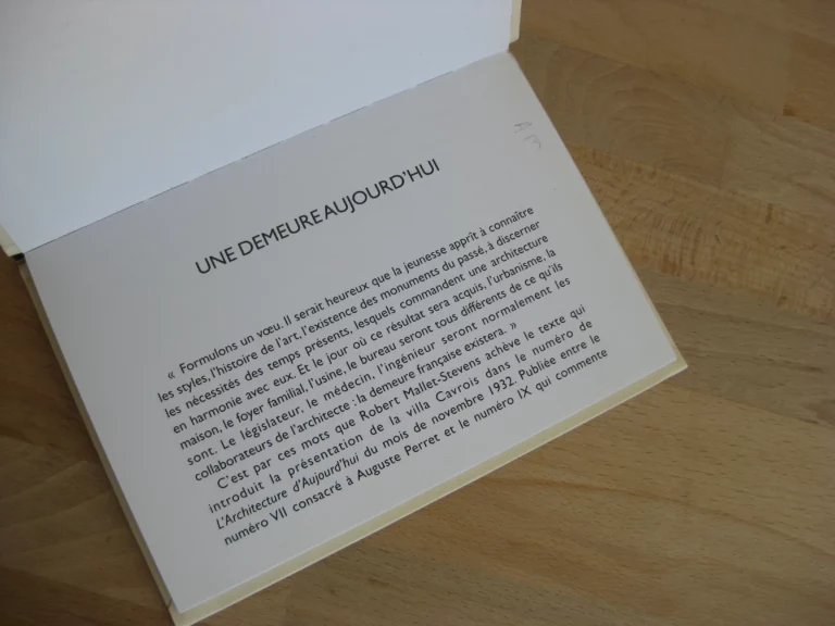 Une demeure 1934 - Robert Mallet-Stevens