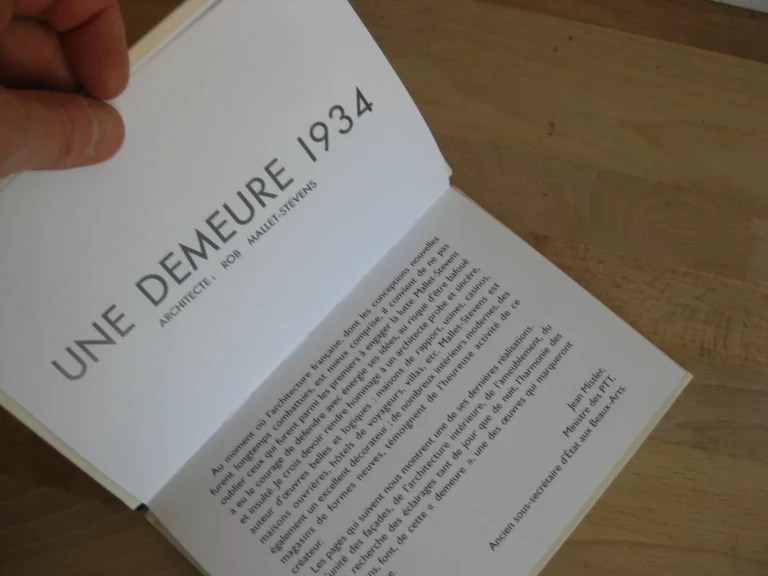 Une demeure 1934 - Robert Mallet-Stevens