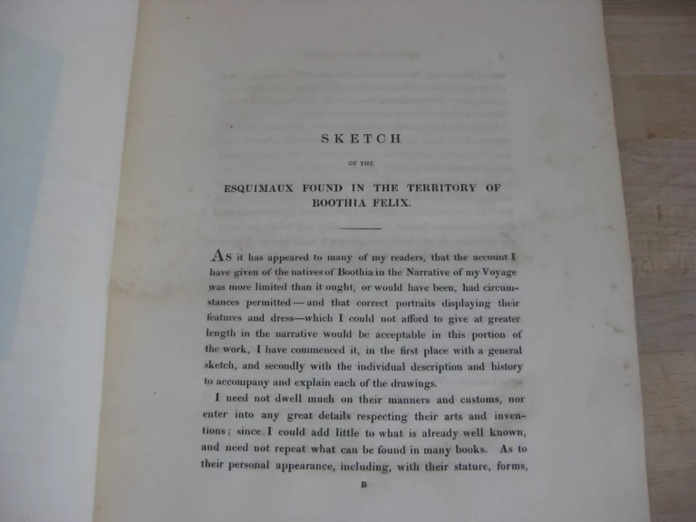 Appendix to the Narrative of a Second Voyage in Search of a North-West Passage Appendix to the Narrative of a Second Voyage in Search of a North-West Passage