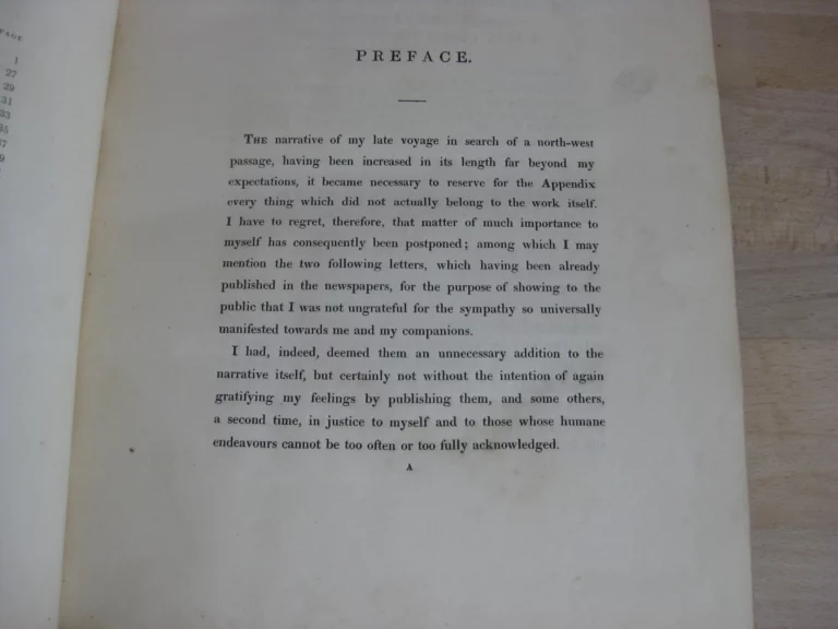 Appendix to the Narrative of a Second Voyage in Search of a North-West Passage Appendix to the Narrative of a Second Voyage in Search of a North-West Passage