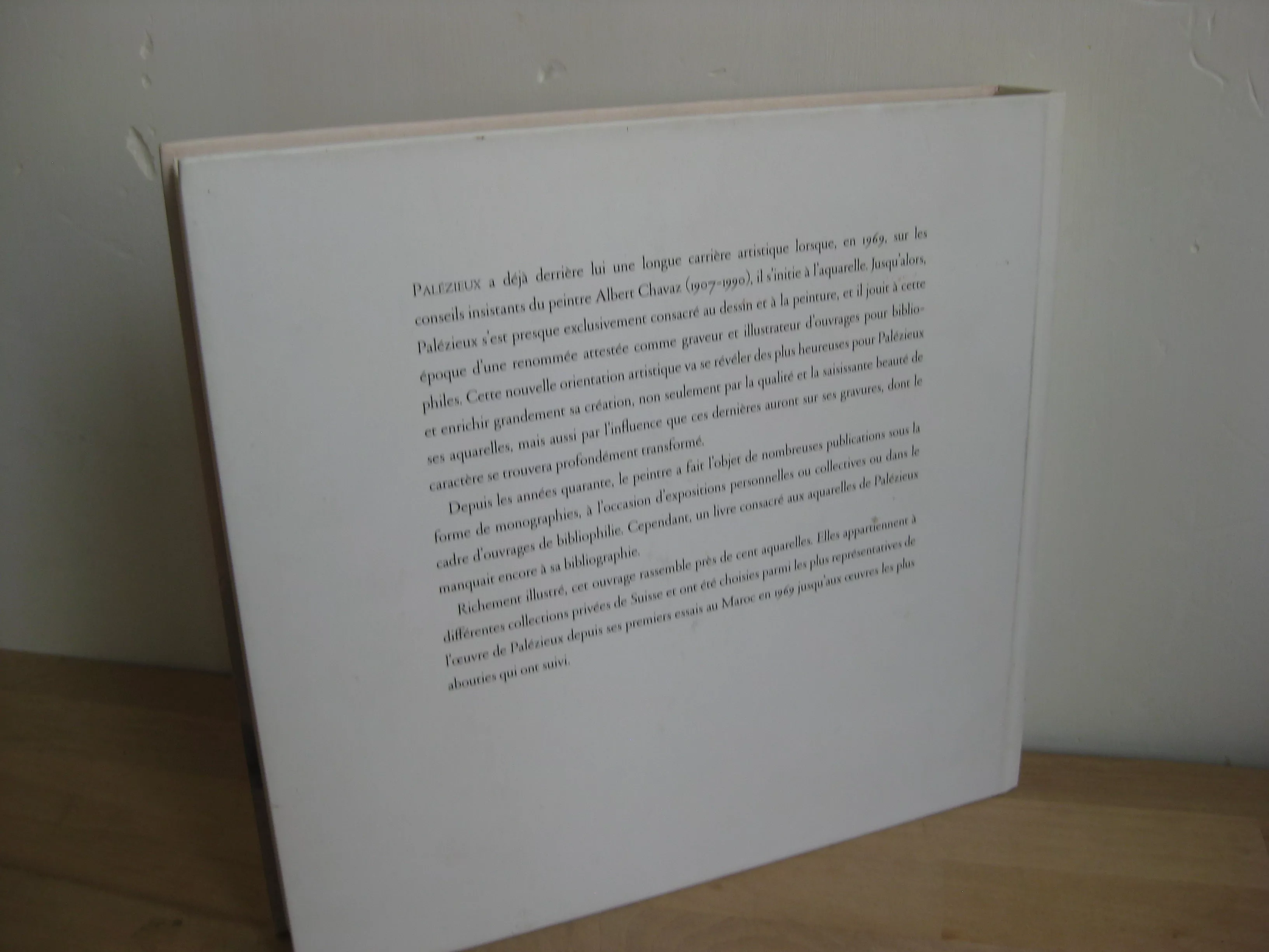 Aquarelles - Gérard de Palézieux