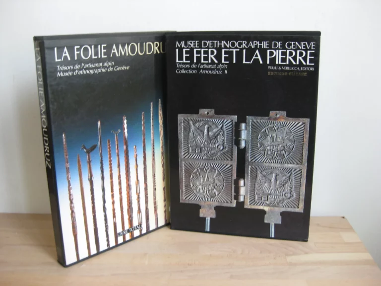 Collection Amoudruz. Trésors de l'artisanat alpin, 2 tomes