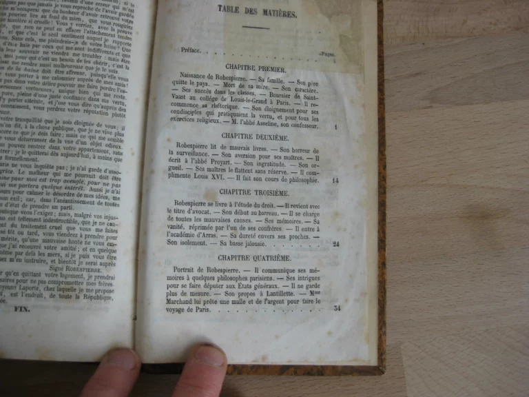 La vie de Maximilien Robespierre La vie de Maximilien Robespierre