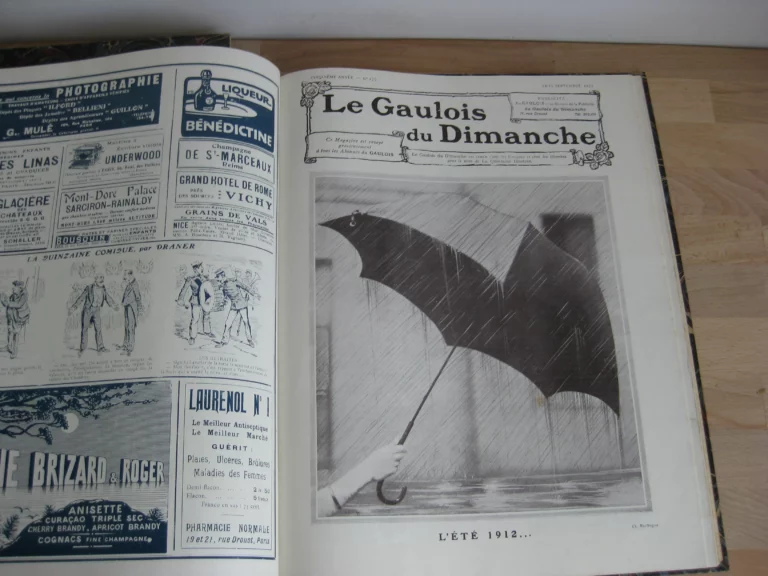 Le Gaulois du dimanche, 2 volumes - 1910-1913 Le Gaulois du dimanche, 2 volumes - 1910-1913