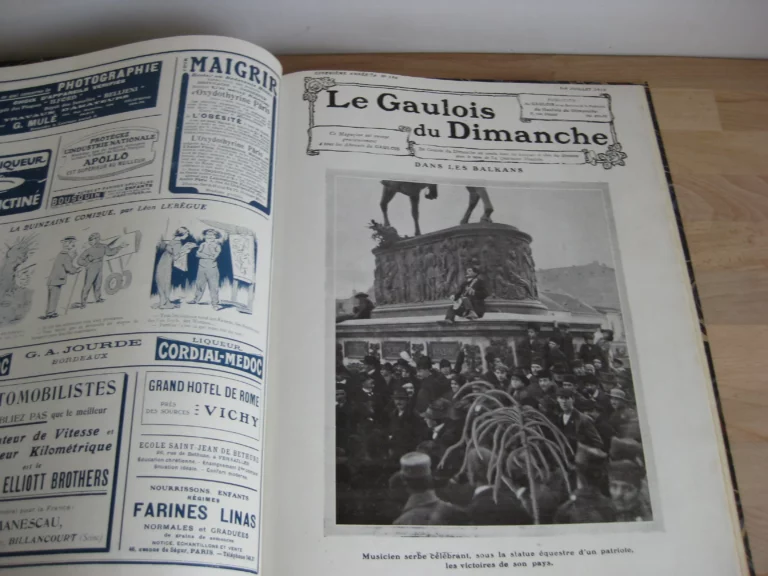 Le Gaulois du dimanche, 2 volumes - 1910-1913 Le Gaulois du dimanche, 2 volumes - 1910-1913