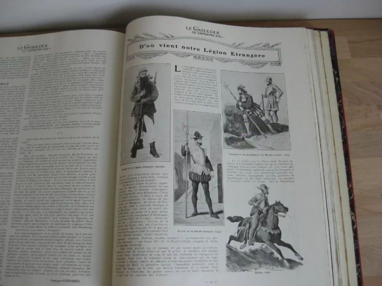 Le Gaulois du dimanche, 2 volumes - 1910-1913 Le Gaulois du dimanche, 2 volumes - 1910-1913