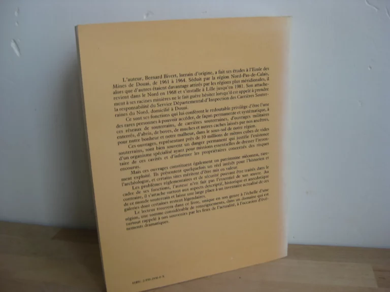 Les souterrains du Nord-Pas-de-Calais, Bernard Bivert Les souterrains du Nord-Pas-de-Calais, Bernard Bivert