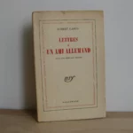 Lettres à un ami allemand, Camus Lettres à un ami allemand, Camus