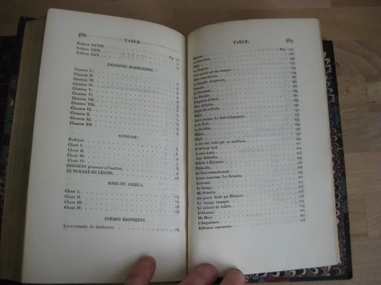 Œuvres complètes de Parny, en deux volumes Œuvres complètes de Parny, en deux volumes