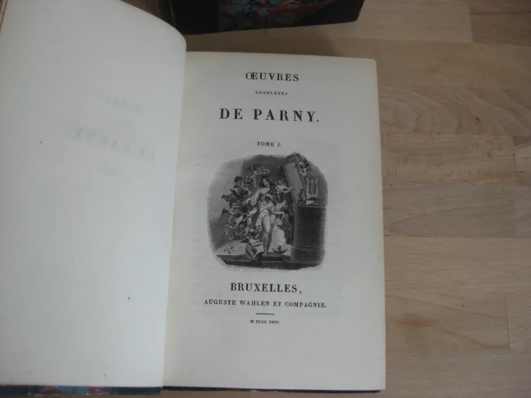Œuvres complètes de Parny, en deux volumes Œuvres complètes de Parny, en deux volumes