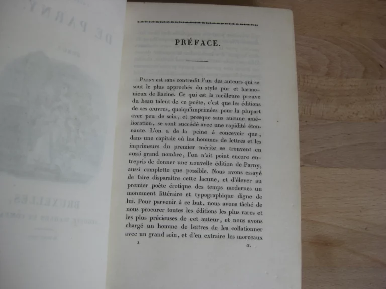 Œuvres complètes de Parny, en deux volumes Œuvres complètes de Parny, en deux volumes