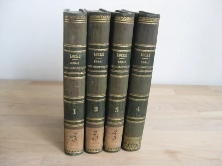 Essai philosophique concernant l’entendement humain