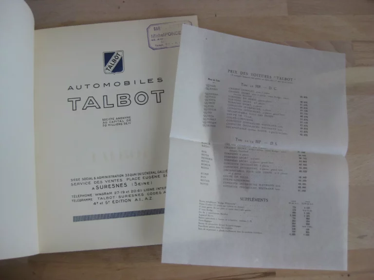 Automobiles Talbot