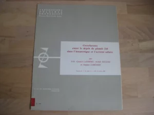 Corrélations entre le dépôt de plomb 210 dans l’Antarctique et l’activité solaire Corrélations entre le dépôt de plomb 210 dans l’Antarctique et l’activité solaire