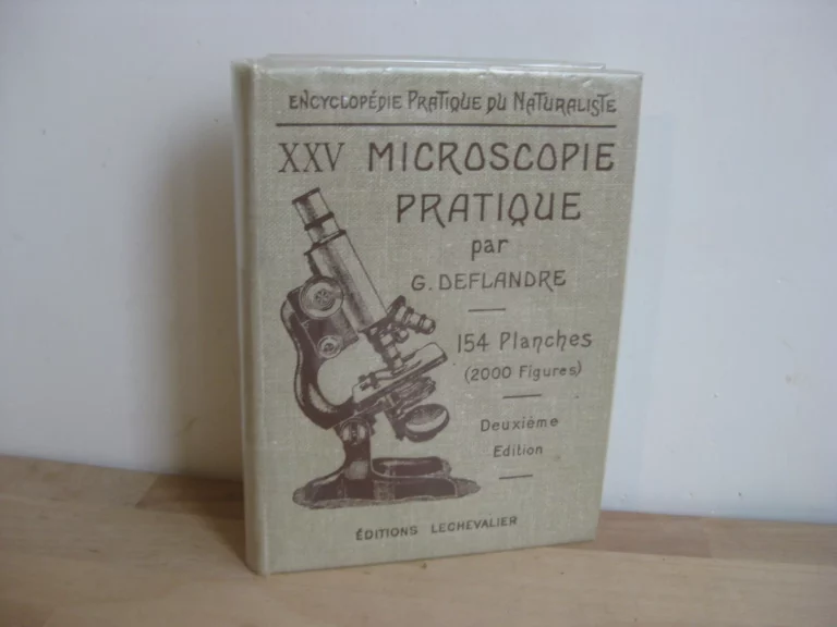 Encyclopédie pratique du naturaliste - Microscope pratique, G. Deflandre