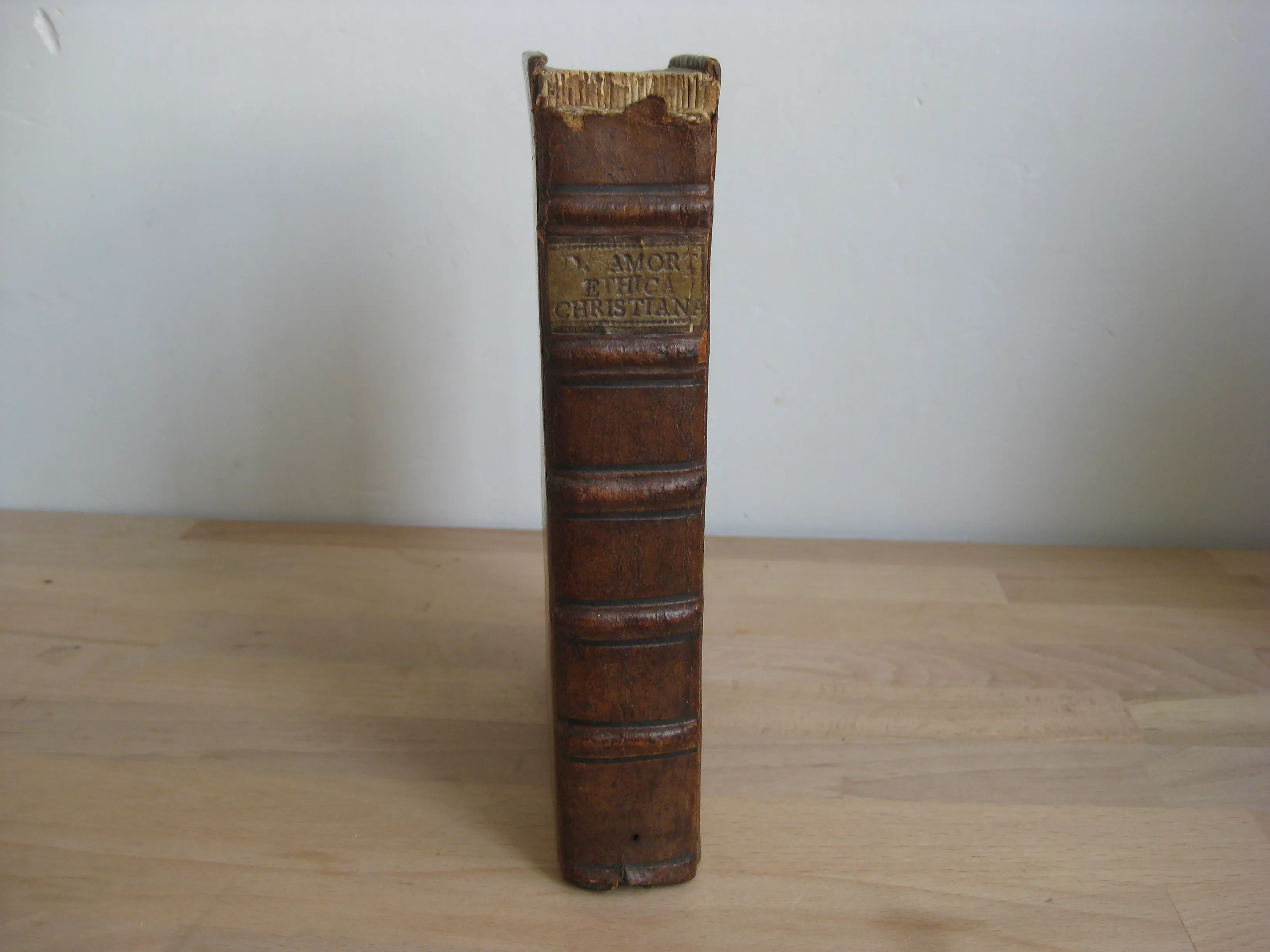 Ethica  Christiana : ubi De Beatudine humana. De Passionibus Animi