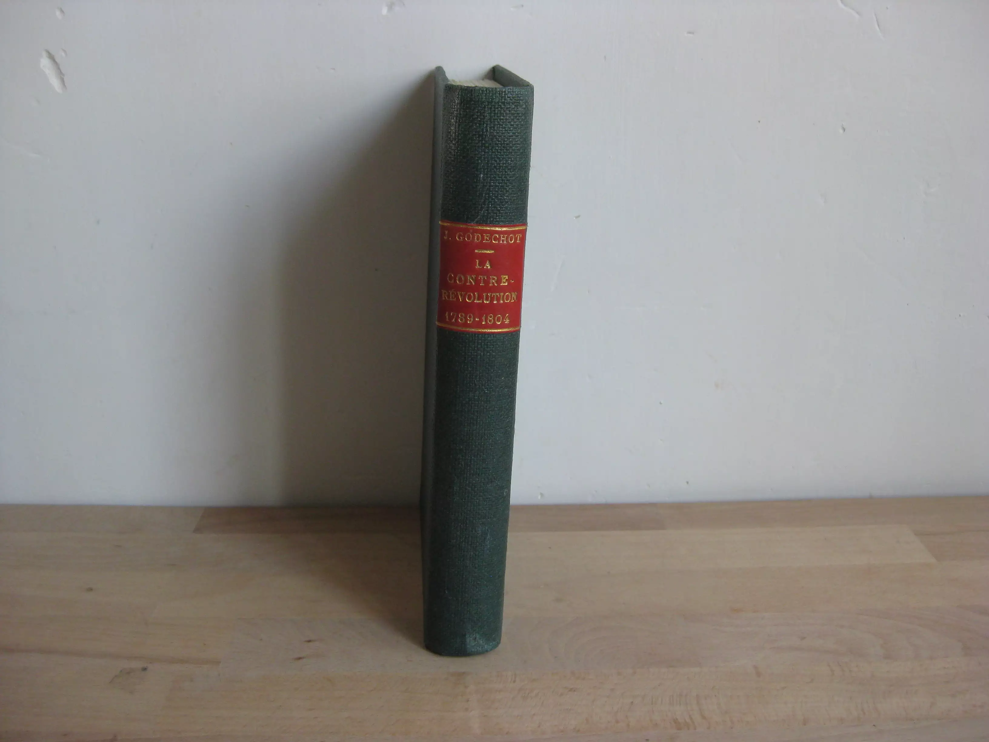 La contre-Révolution, doctrine et action. 1789-1804