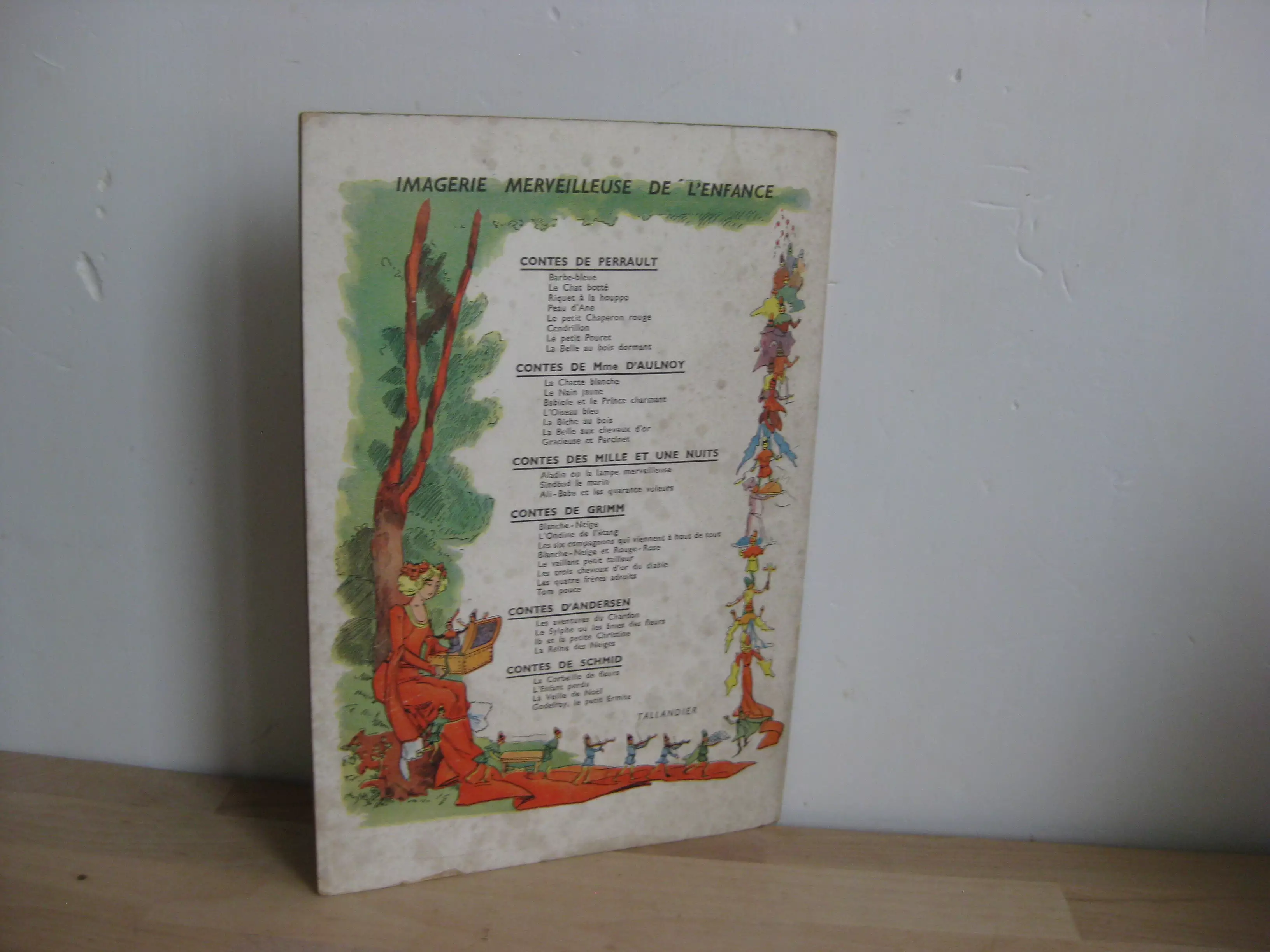 Le vaillant petit tailleur ou sept d'un coup - Grimm Illustrations de H. Thiriet.