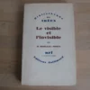 Merleau-Ponty, Le visible et l’invisible