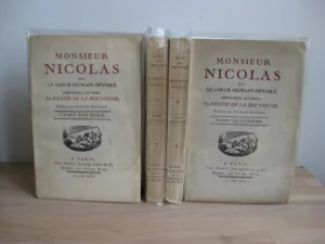 Monsieur Nicolas ou Le cœur humain dévoilé. Mémoires intimes