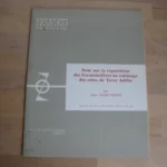Note sur la répartition des foraminifères au voisinage des côtes de Terre Adéiie