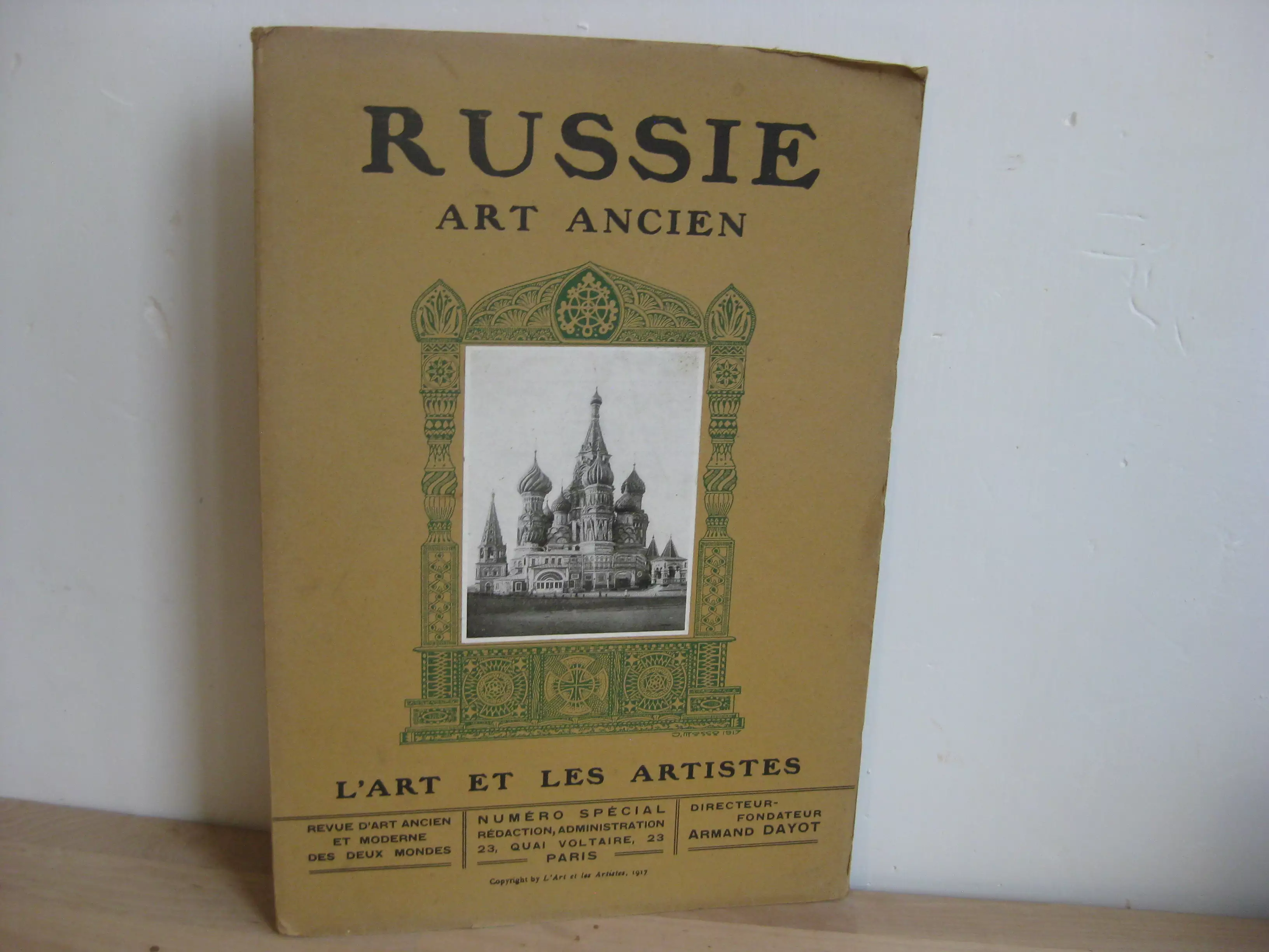 Russie. Art ancien. L’Art et les artistes, revue d’art ancien et moderne