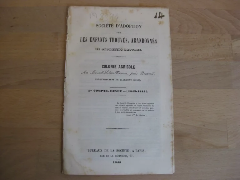 Colonie agricole Au Mesnil-Saint-Firmin Colonie agricole Au Mesnil-Saint-Firmin