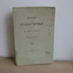 Étude sur François Hotman. La Franco-Gallia