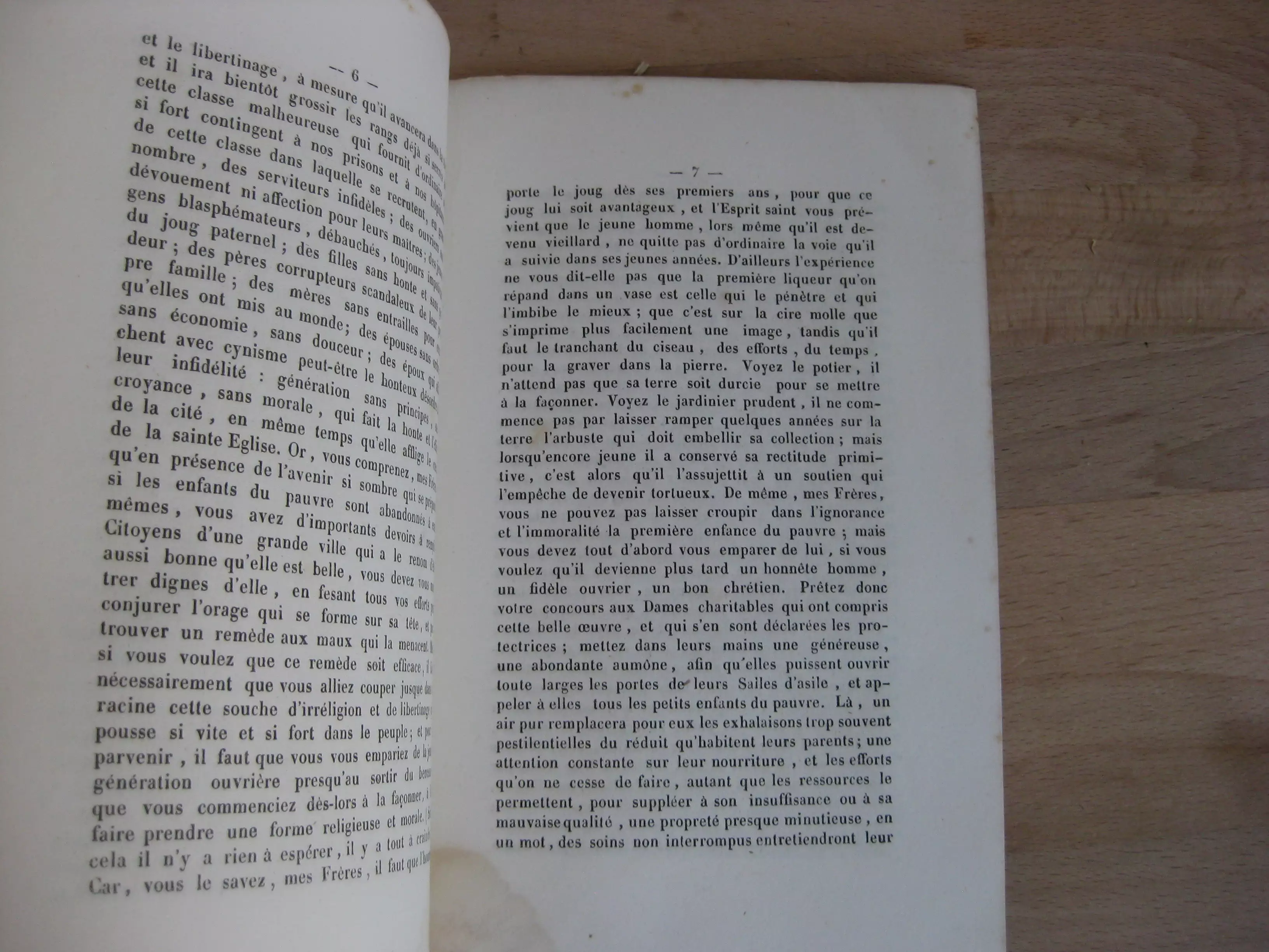 Exhortation en faveur des salles d’asile prononcée en l’église de la Magdeleine