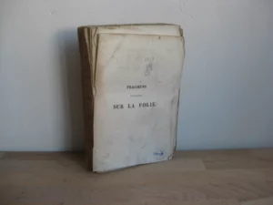 Fragmens psychologiques sur la folie, François Leuret