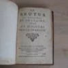 Le Brutus de Monsieur de Voltaire, avec un Discours sur la Tragédie