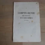 Compte-rendu des opérations de la caisse d’épargne de Lille pendant l’année 1845