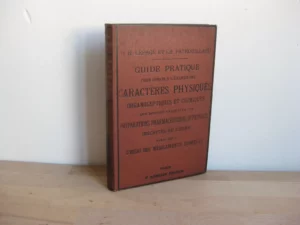 Guide pratique pour servir à l'examen des caractères physiques organoleptiques Guide pratique pour servir à l'examen des caractères physiques organoleptiques