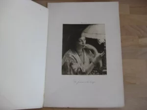 Besnard, La femme à la lampe, Procédé et Imp. George Petit