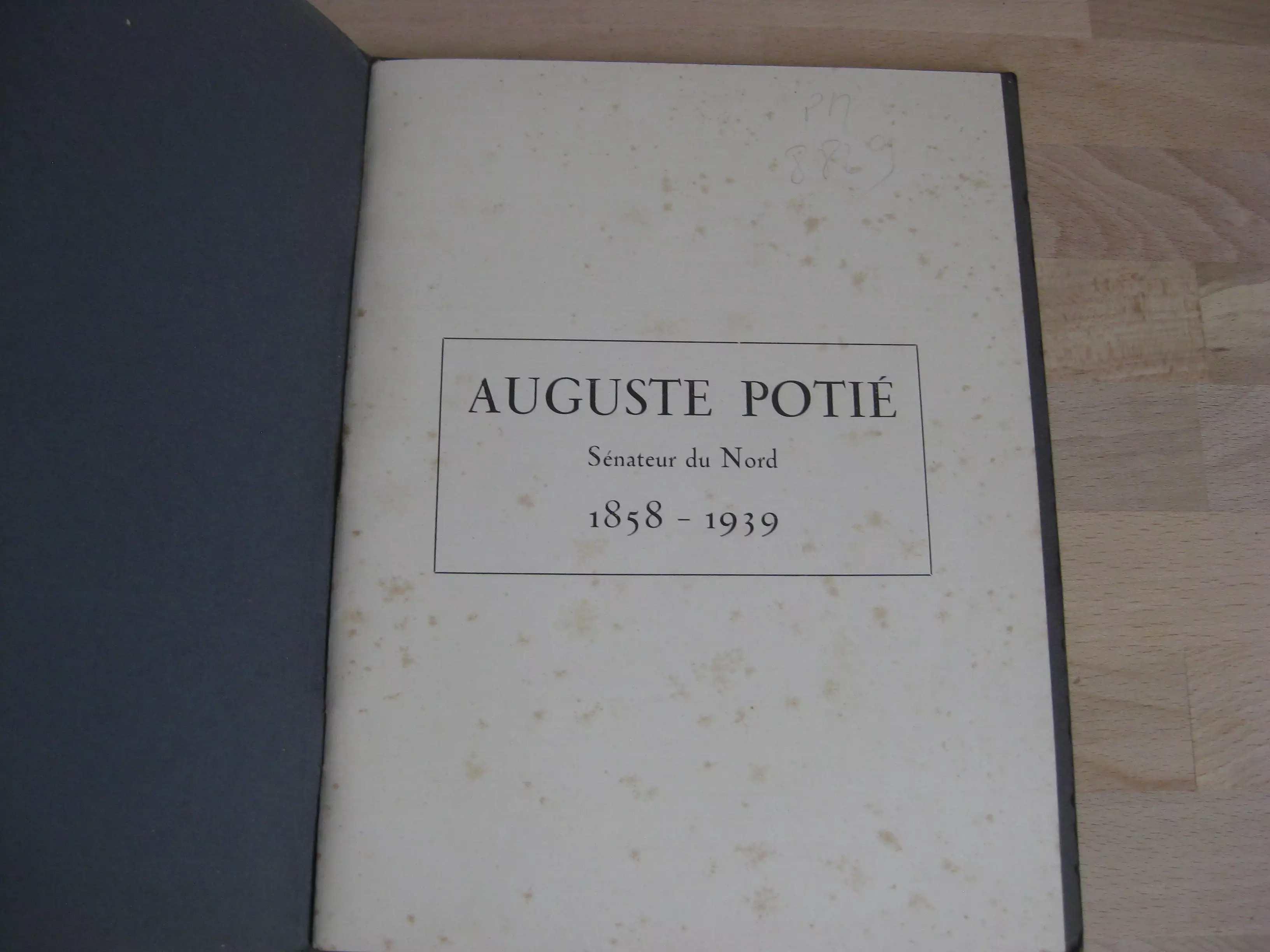 Discours prononcés aux funérailles de Auguste Potié