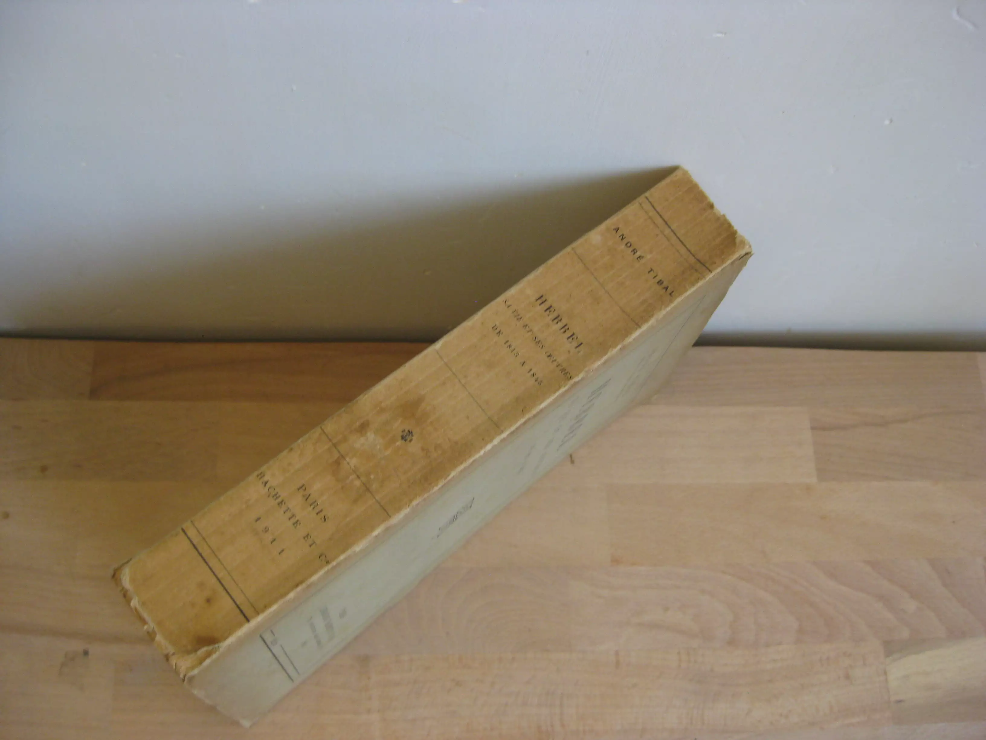 Hebbel, sa vie et ses œuvres de 1813 à 1845