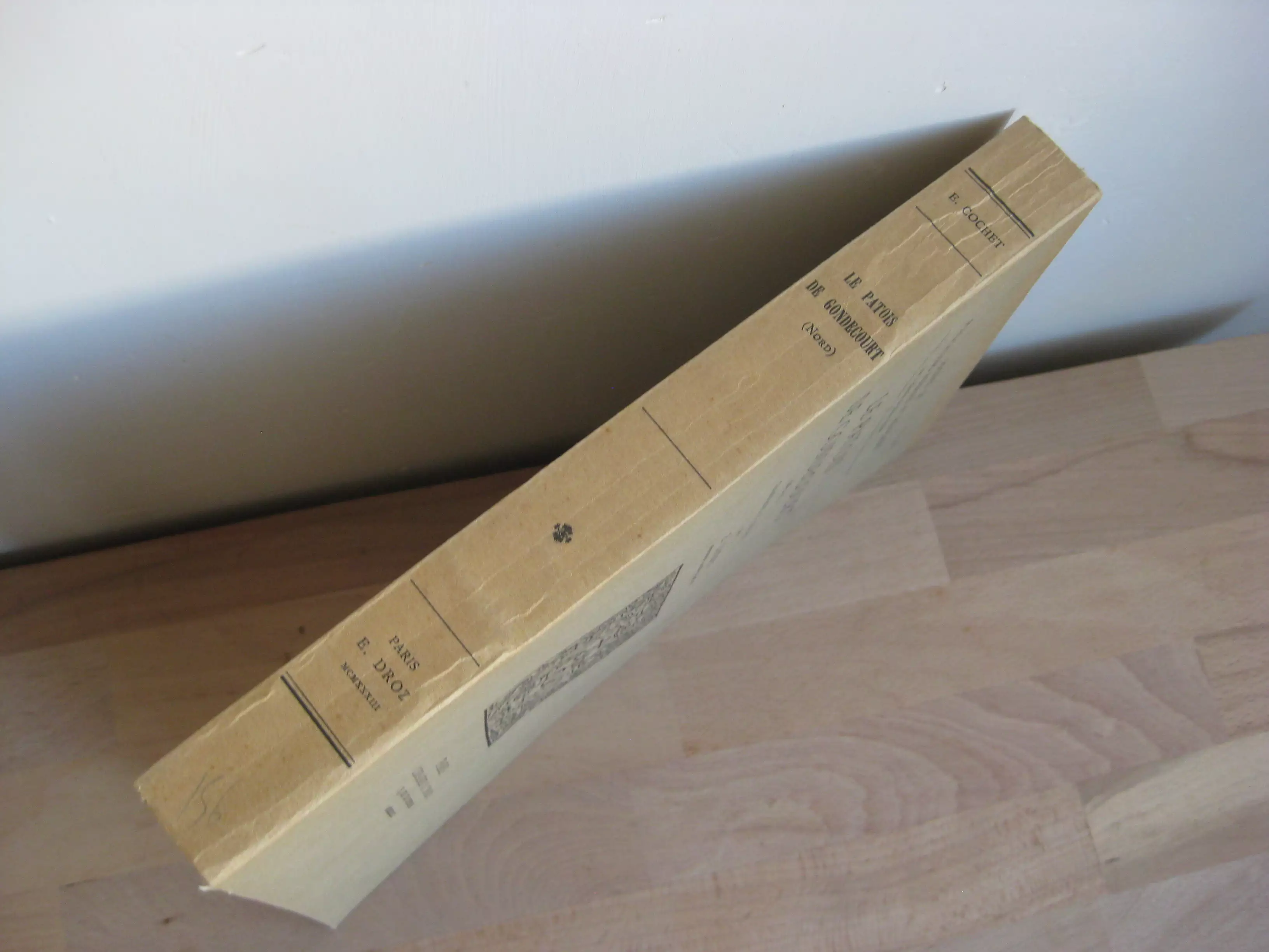 Le Patois de Gondecourt Nord. Grammaire et lexique, par E. Cochet