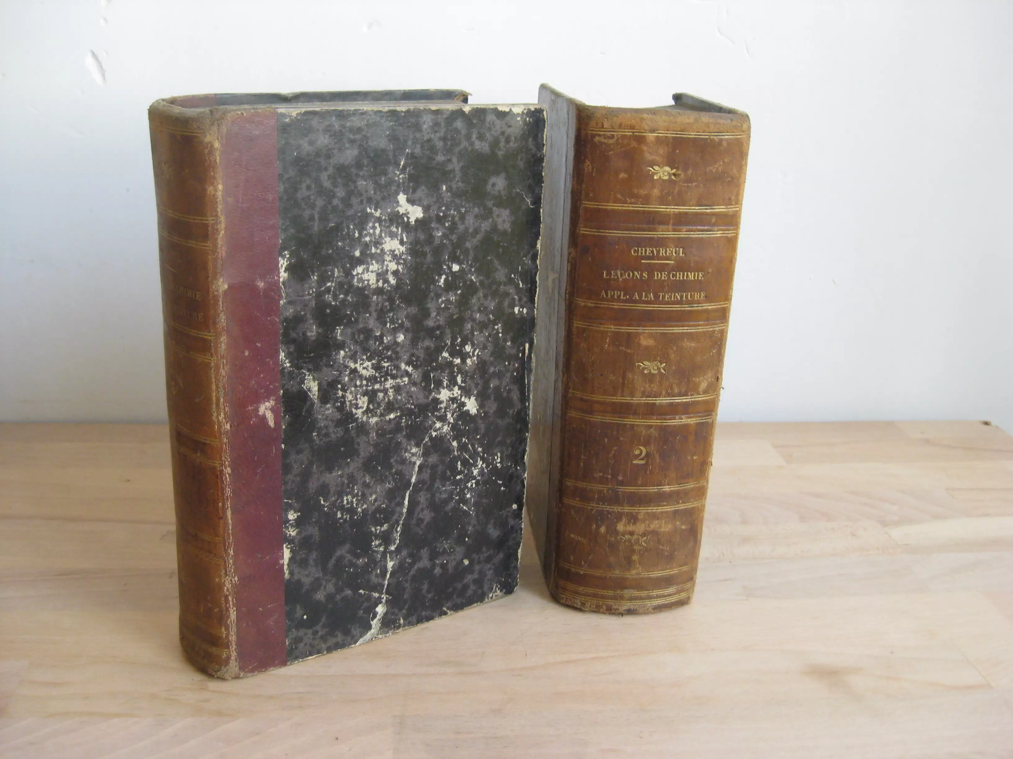 Leçons de chimie appliquée à la teinture, 2 tomes complet